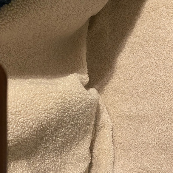 Oversized Sherpa denim jacket - Picture 4 of 5